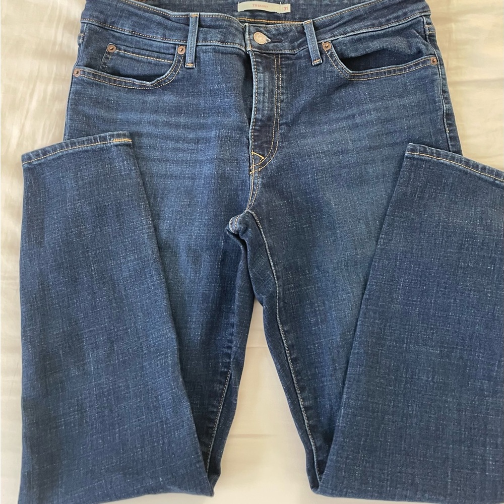 Levi's Women's Skinny Jeans - Blue- Sz 31